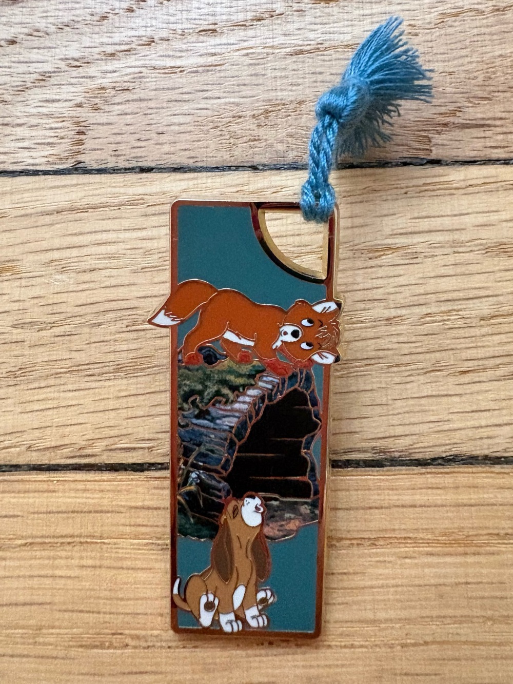 Disney Bookmark Tassel Blind Box Pin BoxLunch Exclusive The Fox and the Hound